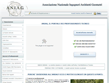 Tablet Screenshot of aniag.it